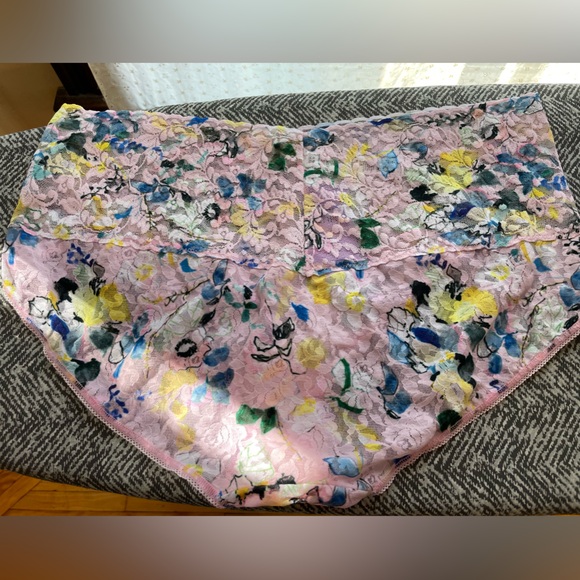 NWT Hanky Panky Plus Size Printed Retro Lace V-Kini 2X - Picture 4 of 5